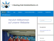 Tablet Screenshot of bc-veitshoechheim.de